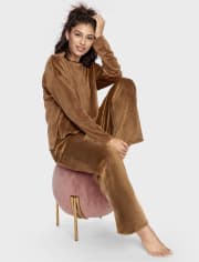 Womens Velour Pajamas
