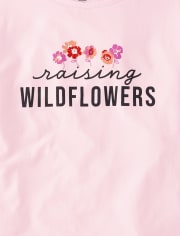 Womens Wildflowers Pajama Tee