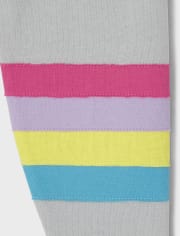 Tween Girls Peace Sign Cozy Cropped Top
