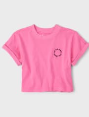 Tween Girls Be Amazing Cropped Tee
