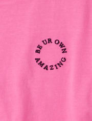 Tween Girls Be Amazing Cropped Tee