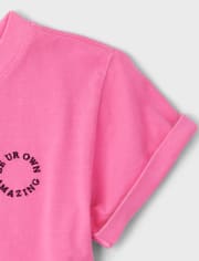 Tween Girls Be Amazing Cropped Tee