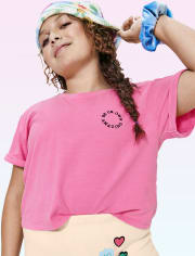 Tween Girls Be Amazing Cropped Tee