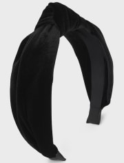 Diadema con nudo superior de terciopelo