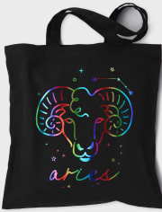 Aries Zodiac Tote Bag