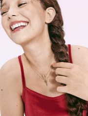 Tween Girls Heart Jewelry Set