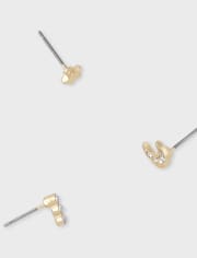 Tween Girls Celestial Earrings 4-Pack