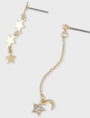 Tween Girls Celestial Earrings 4-Pack
