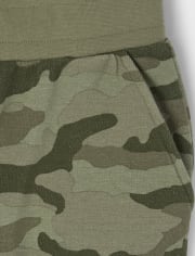 Pantalones deportivos de camuflaje para niñas Tween