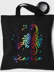 Scorpio Zodiac Tote Bag