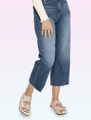 Tween Girls Faux Fur Double Buckle Slides