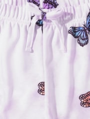 Pijama de mariposa para niñas preadolescentes