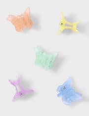 Tween Girls Butterfly Hair Clip 10-Pack