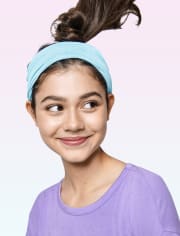 Tween Girls Headwrap And Hair Tie Set