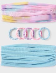 Tween Girls Headwrap And Hair Tie Set