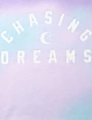 Tween Girls Tie Dye Dreams French Terry Pajamas
