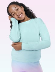 Tween Girls Twist Back Sweatshirt