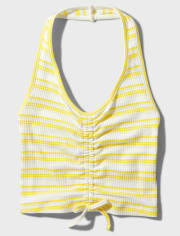 Tween Girls Striped Halter Top