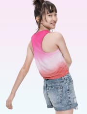 Tween Girls Ombre Racerback Tank Top
