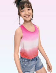 Tween Girls Ombre Racerback Tank Top