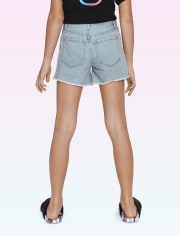 Pantalones cortos de mezclilla para niñas Tween