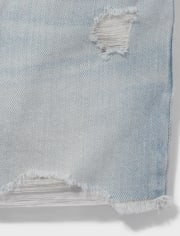 Pantalones cortos de mezclilla para niñas Tween