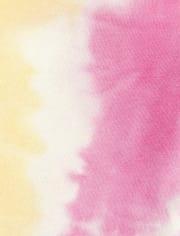 Pantalones tipo jogging con efecto tie-dye para niñas Tween