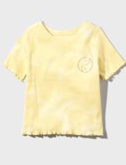 Tween Girls Tie Dye Baby Tee