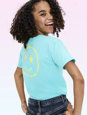 Camiseta cuadrada con logo de Tween Girls