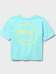 Camiseta cuadrada con logo de Tween Girls