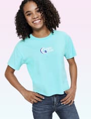 Camiseta cuadrada con logo de Tween Girls