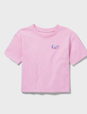Camiseta cuadrada con logo de Tween Girls