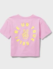Camiseta cuadrada con logo de Tween Girls