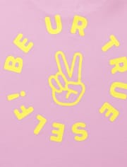 Camiseta cuadrada con logo de Tween Girls