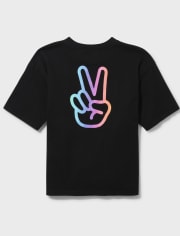 Tween Girls Logo Oversized Tee