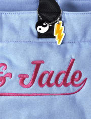 Tween Girls Sugar & Jade Patchwork Tote Bag