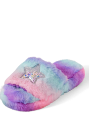 Tween Girls Zodiac Slide Slippers