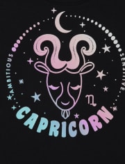 Girls Capricorn Zodiac Sleep Tee