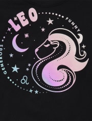 Leo Zodiac Sleep Tee