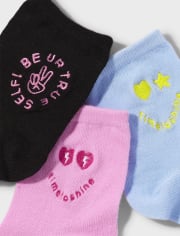 Girls Icon Midi Socks 3-Pack