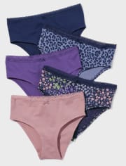 thumbnail interactive-video image 1 of La Senza Women's Pink Contrast Lace Trim Low Rise Hipster Knickers / Briefs - Sizes S, M, L, XL 1 of 2