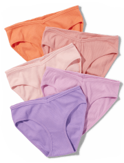 Tween Girls Bikini Underwear 5-Pack