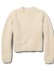 Girls Cozy Marshmallow Sweater