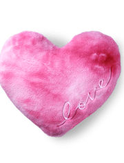 Girls Tie Dye Heart Pillow