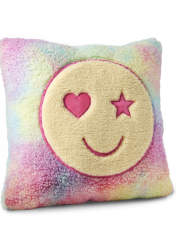 Tween Girls Logo Happy Face Pillow