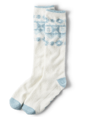 Tween Girls Fair Isle Cozy Socks