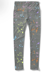 Tween Girls Print High Rise Leggings