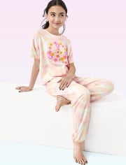 Girls Peace Pajama Set