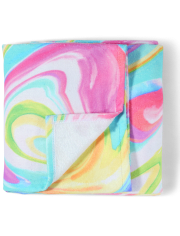 Tween Girls Tie Dye Beach Towel