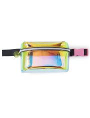 Girls Iridescent Pool Belt Bag